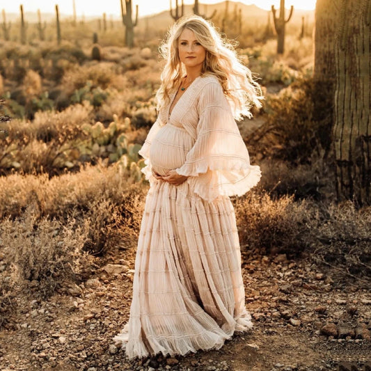 Schwangerschaftskleid – Elegant & Bequem!  Perfekt für werdende Mamas, die Stil und Komfort lieben! 🤰✨