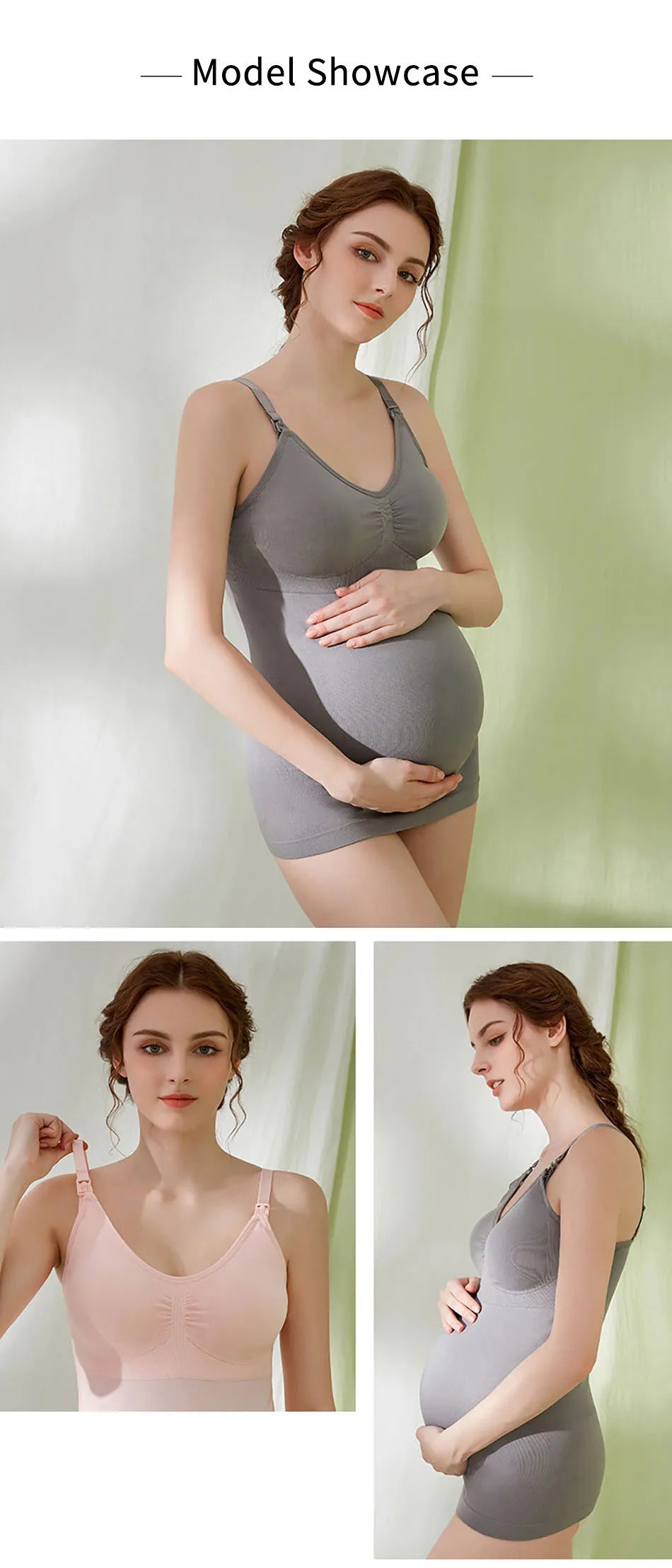 Der perfekte Begleiter für werdende und stillende Mamas! Dieses Still-BH Tank Top sorgt für Komfort, Halt und Stil – ideal für den Alltag