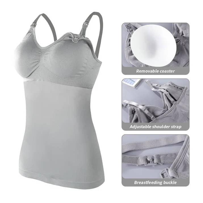 ✨ Sommer Umstands-Tanktop – Bequem & Elastisch
