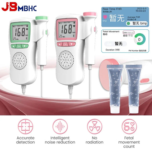 Herzfrequenz Monitor – Baby Heartbeat Detector für Zuhause 🤰👶